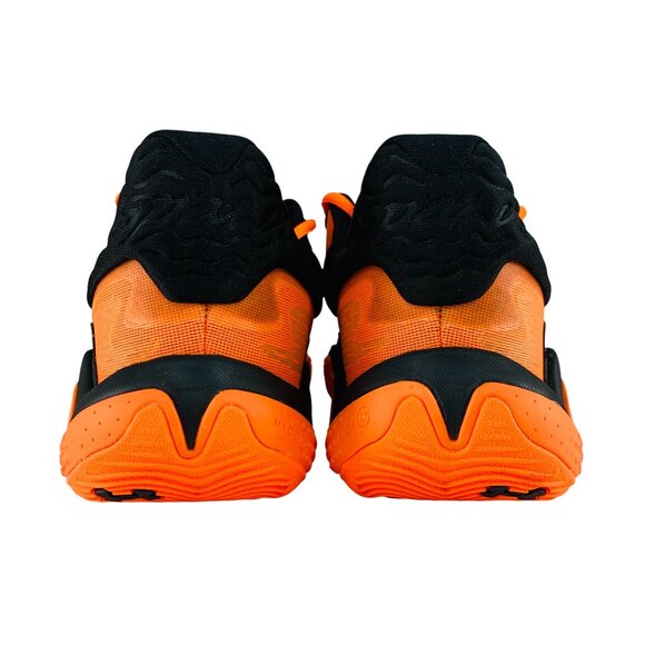 Under Armour Spawn 7 UAA Black Orange Men's Basketball Shoes 3028833-001 - Picture 6 of 11